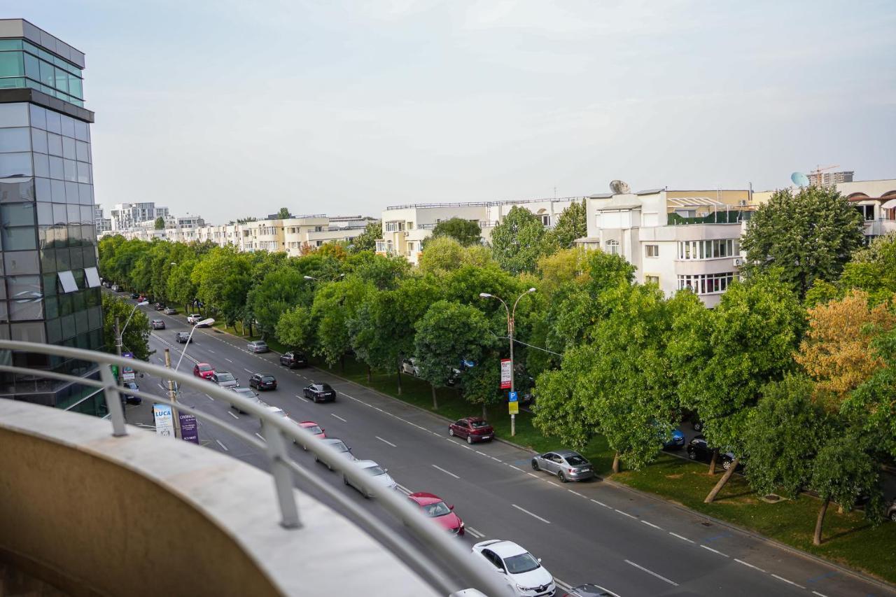 Penthouse With Huge Rooftop & Amazing City View Bukarest Eksteriør billede